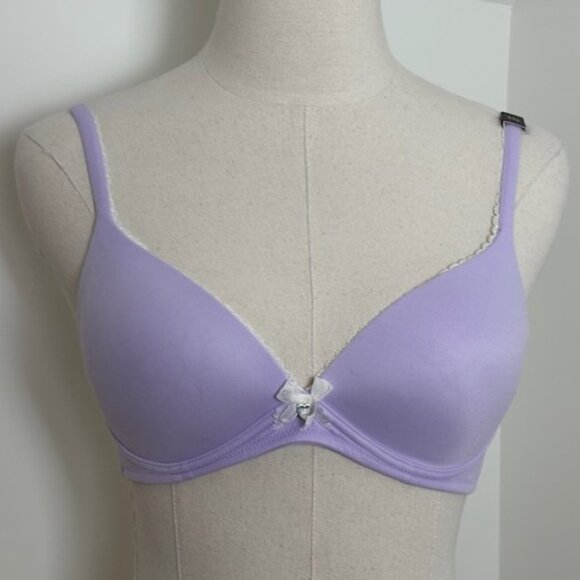 NWT Victoria's Secret Body by Victoria wireless lilac bra, 34B - Picture 1 of 10